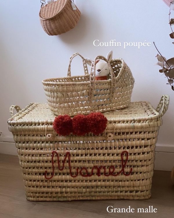 Grande malle coffre à jouets 60cm – Image 2
