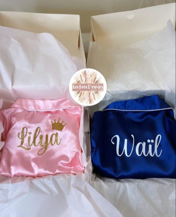 Pyjama satiné enfant – Image 3