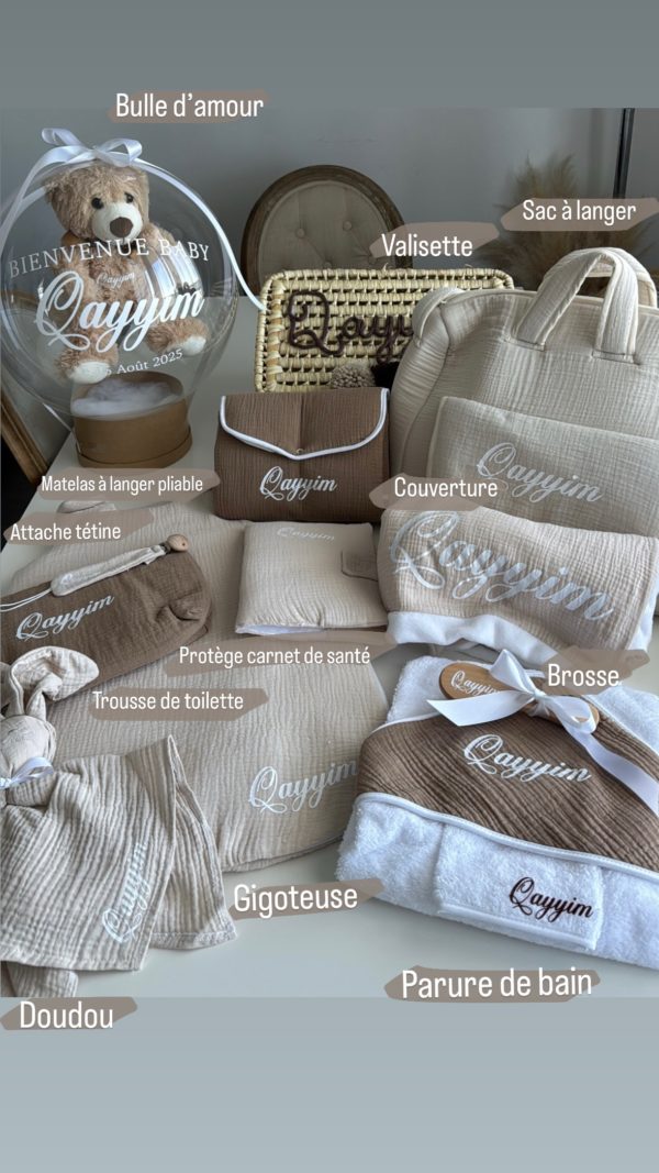 Coffret garnie et bulle